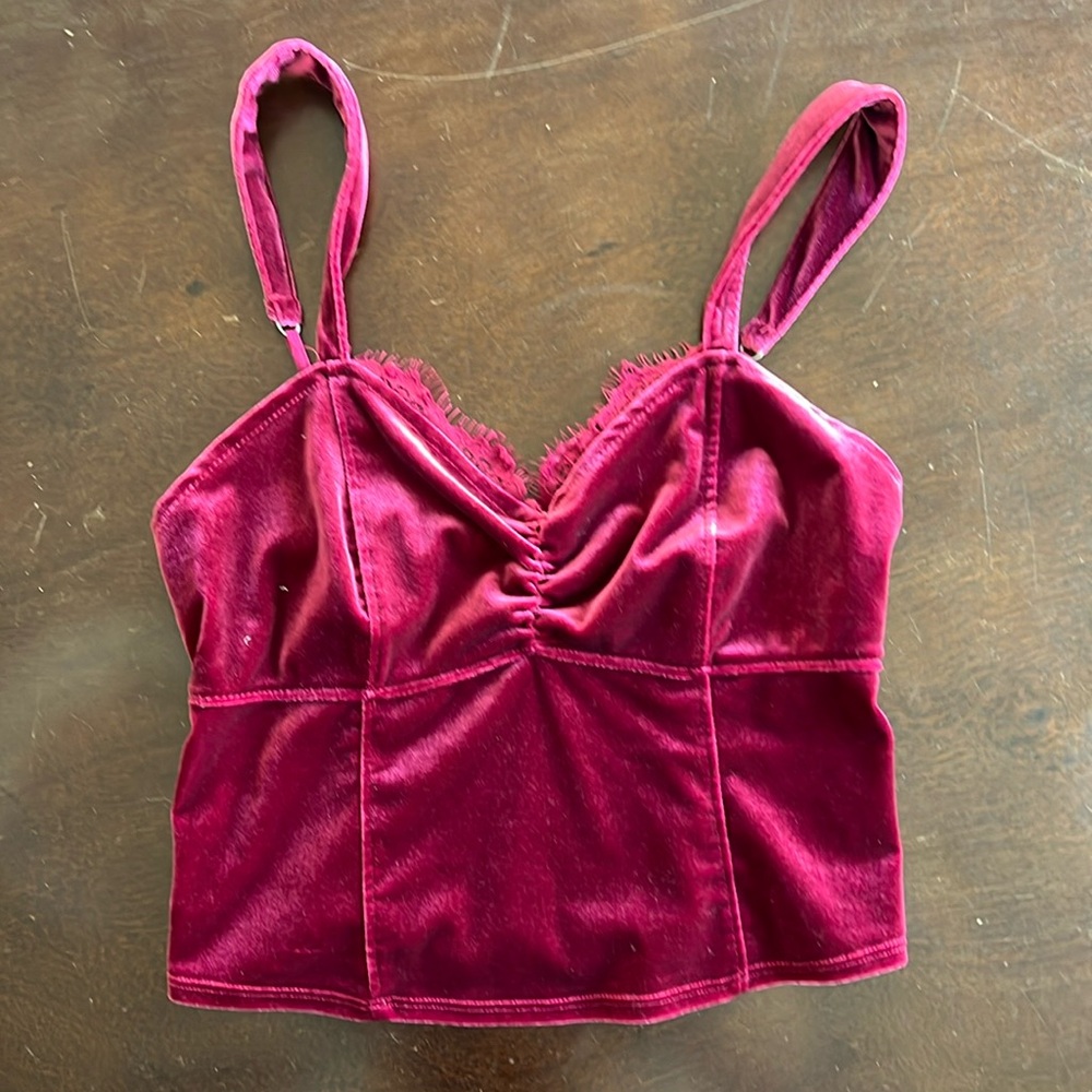 Abercrombie & Fitch Velvet Top